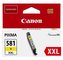 CLI-581YXXL Inkoust pro Pixma TS7550, 8150, 9150 tiskárny, CANON, žlutá, 11,7ml