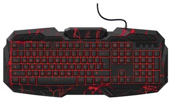 HAMA uRage gamingová klávesnice Illuminated2/ drátová/ podsvícená/ USB/ CZ+SK/ černá