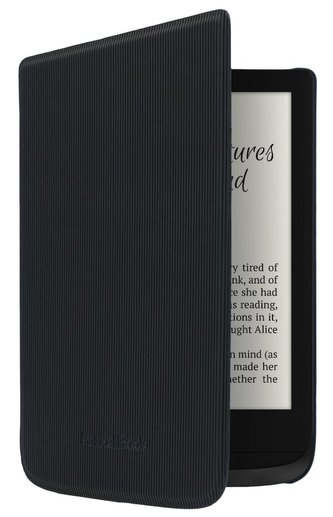 POCKETBOOK pouzdro pro Pocketbook 616, 627, 628, 632, 633/ černé (pruhované)