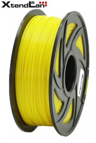 XtendLAN PLA filament 1,75mm žlutý 1kg