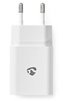 NEDIS síťová nabíječka/ USB-A/ 2.4 A/ 5.0 VDC/ bílá