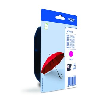 LC225XLM Inkjet cart. pro MFC-J4420DW, MFC-J4620DW tiskárny, BROTHER magenta, 1200 stran