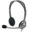 Logitech Headset Stereo H110/ drátová sluchátka + mikrofon/ 3,5 mm jack/ šedá