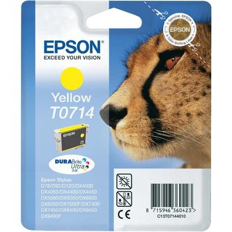 Inkjet cart.pro "Stylus D78, D92, D120" tiskárny, EPSON Žlutá, 5,5ml