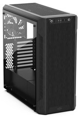 SilentiumPC skříň MidT Armis AR7 TG Black / 2x USB 3.0 / 3x 120mm fan / bočnice z tvrzeného skla / černá
