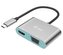 i-tec USB 3.1 Type C kabelový adaptér METAL 1x HDMI (4K) 1x D-SUB (VGA 1080p)