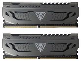 PATRIOT Viper 4 Steel 16GB DDR4 3000 MHz / DIMM / CL16 / Heat shield / KIT 2x 8GB