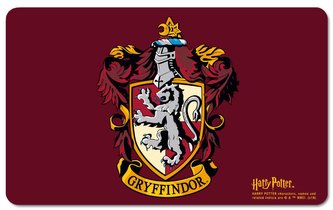 Podložka na jídelní stůl Harry Potter: Erb Nebelvíru (23 cm x 14 cm)