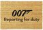 Rohožka James Bond: Reporting For Duty (60 x 40 cm) multicolor
