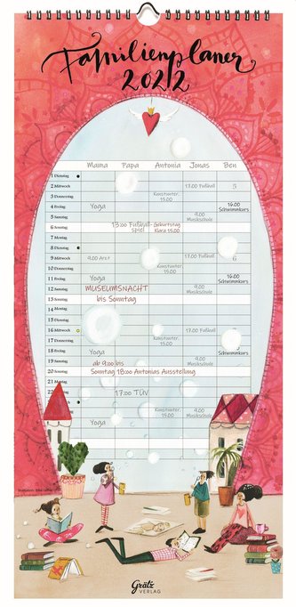 Kreative Familie Familienplaner 2022