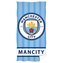 Osuška Manchester City FC: Znak (70 x 140 cm) modrá bavlna