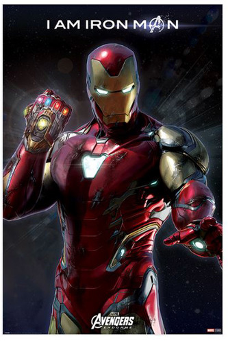 Plakát Avengers|Endgame: I Am Iron Man (61 x 91,5 cm) Plakát Avengers|Endgame: I Am Iron Man (61 x 91,5 cm)