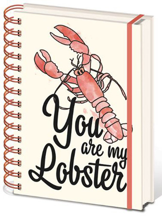 Zápisník Friends|Přatelé: You Are My Lobster kroužková vazba (14,8 x 21 cm) Zápisník Friends|Přatelé: You Are My Lobster kroužková vazba (14,8 x 21 cm)
