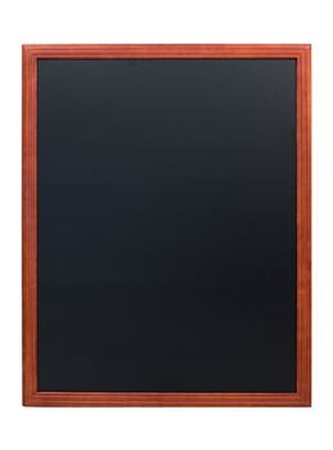 Tabule Securit UNIVERSAL nástěnná na popis křídou 80x100cm, Mahagony, lakovaná