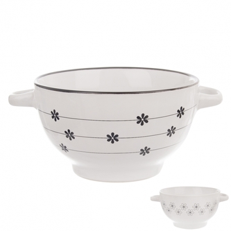 Miska FLOWER s uchy pr. 14 cm