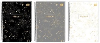 Kołozeszyt A4/100K kratka Perf Met Dream (5szt)