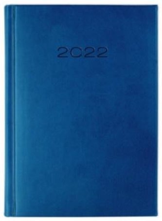 Kalendarz 2022 Dzienny A5 Vivella Niebieski 21D-04