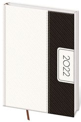 Diář 2022 Erie - černo/bílý, denní, A5