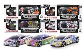 Auto zdalnie sterowane ze świecącą karoserią mix