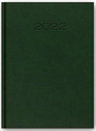 Kalendarz 2022 Dzienny A5 Vivella Zielony 21DR-05