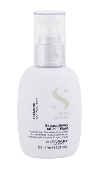 ALFAPARF MILANO Semi Di Lino Bezoplachová péče Diamond Extraordinary All-in-1 Fluid 125 ml pro ženy
