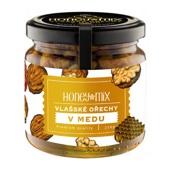 HoneyMix Vlašské ořechy v medu 250 g