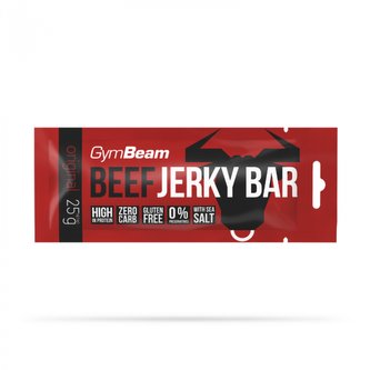 Beef Jerky Bar - GymBeam - originál - 25 g