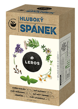 LEROS Hluboký spánek 20 x 1 g