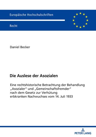 Die Auslese der Asozialen