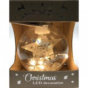 Zářivá ozdoba s LED - Rolničky, rolničky