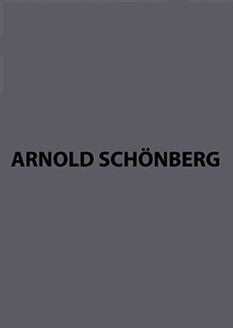 ARNOLD SCHONBERG