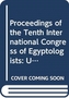 PROCEEDINGS OF THE TENTH INTERNATIONAL C