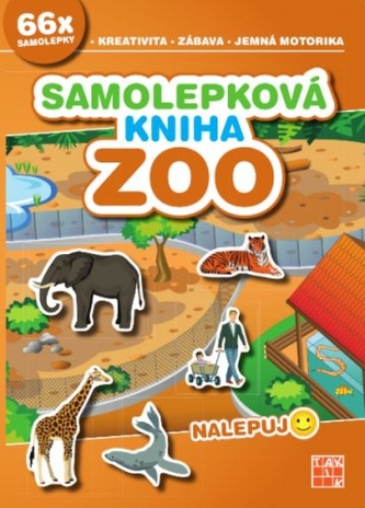 Samolepková kniha - ZOO