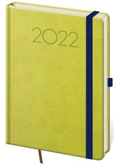 Diář 2022 New Praga - zelený, denní, A5