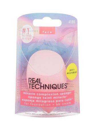 Real Techniques Miracle Complexion Sponge Aplikátor Summer Haze 1 ks Pink pro ženy
