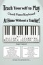 Teach Yourself to Play Chord Piano/Keyboard at Home Without a Teacher