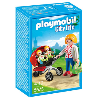 Kočárek pro dvojčata Playmobil, Mateřská škola Kočárek pro dvojčata Playmobil, Mateřská škola
