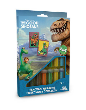 Pískování obrázků 2v1 DINO Pískování obrázků 2v1 DINO