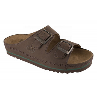 Scholl Zdravotní obuv - AIR BAG - Tmavě Hnědá 43