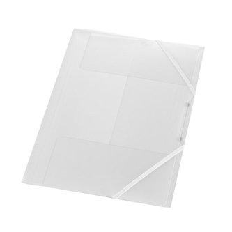 Herlitz - Desky A4 s gumou, čiré-transparentní
