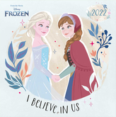 Oficiální kalendář Disney 2022 s plakátem: Frozen|Ledové království (30 x 30|60 cm)