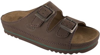 Scholl Zdravotní obuv - AIR BAG - Tmavě Hnědá 42