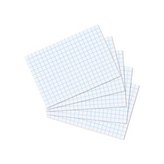Herlitz - Karty do kartotéky A7, bílé, čtvereček