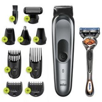 Braun Zastřihovač vousů, vlasů a chloupků MGK 7221 Metallic Grey man
