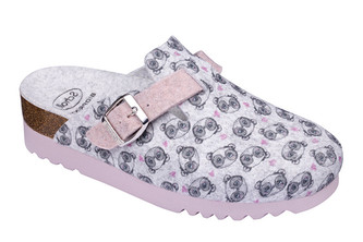 Scholl Zdravotní obuv - AMIATA 2.0 Light grey/Pink 39