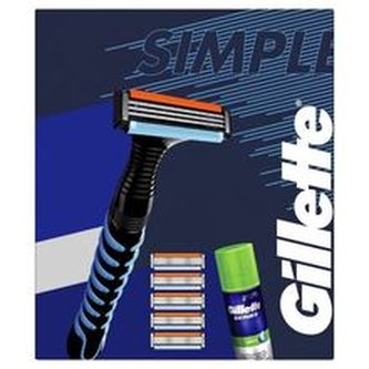 Gillette Dárková sada pro muže Simple man