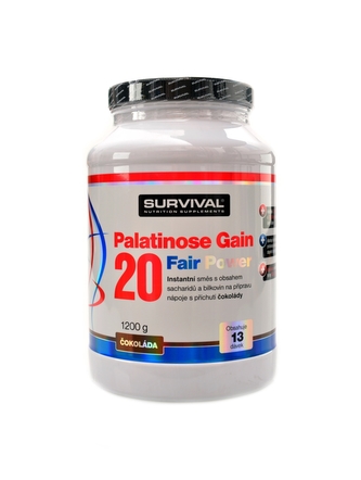 Survival - Palatinose gain 20 1200 g - vanilka