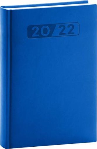 Denní diář Aprint 2022, modrý
