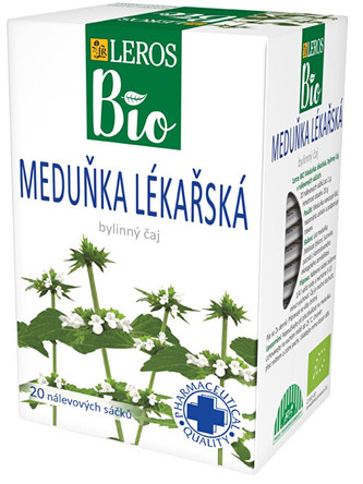 LEROS BIO Meduňka lekářska 20 x 1 g