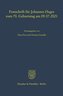 Festschrift für Johannes Hager zum 70. Geburtstag am 09.07.2021